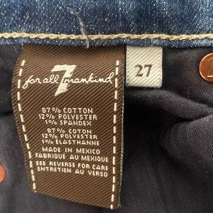 Seven7 Straight Leg Jeans Sz 27